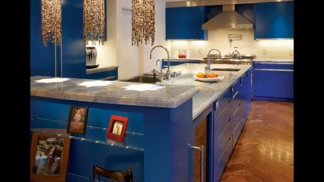Дизайн Синей Кухни - 2018 / Design of the Blue Kitchen / Design der Blauen Küche смотреть онлайн