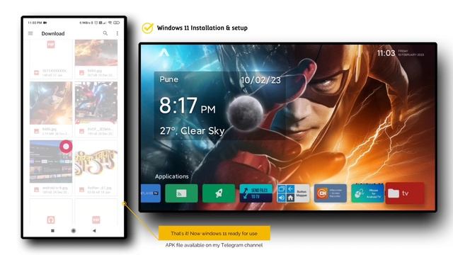 "How to Install Windows 11 on Android TV: THE SURPRISING SECRET REVEALED!" смотреть онлайн