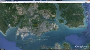 Сингапур на карте мира