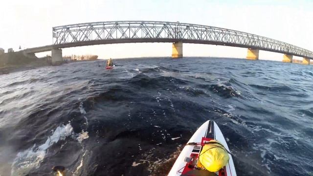 SUP безбашенный даунвинд! смотреть онлайн