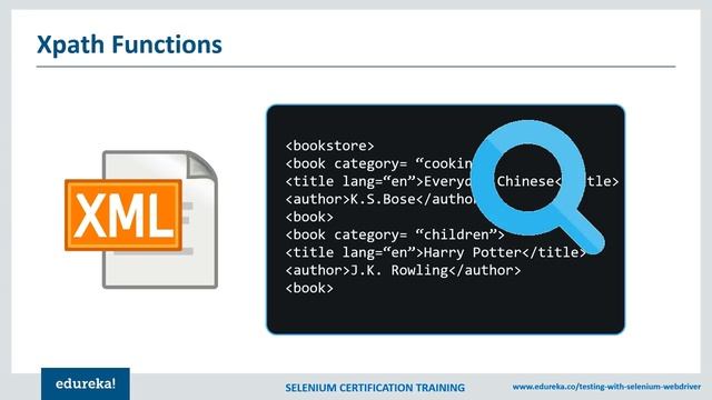 Xpath in Selenium | Selenium Xpath Tutorial | Selenium Xpath Examples | Selenium Training | Edureka