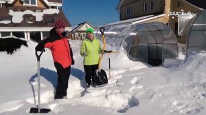 Уникальная зимняя лопата  Торнадика (Торнадо)