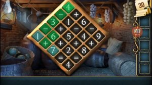 30 Level - Escape Mansion of Puzzles Walkthrough  (100 Дверей Дом головоломок) прохождение