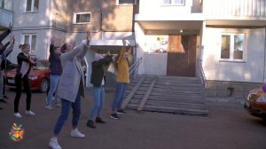 Флешмоб на день рождения красивой девушки
