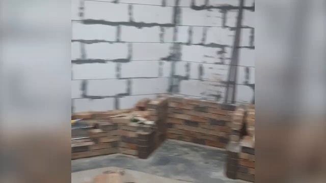 Процесс кладки барбекю комплекса "Можайское море" от "Артель-Печник" 2021