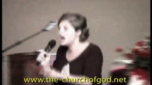 Amy Hatton @ THE CHURCH OF GOD - General Assembly 2008  Part # 5 of 5