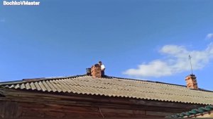 Ремонт печной трубы на крыше дома моего?...