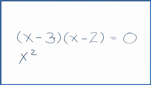 Expand & Simplify: (x - 2)(x - 3) смотреть онлайн