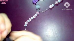 Подробный МК как сделать двойной браслет,на резинке.