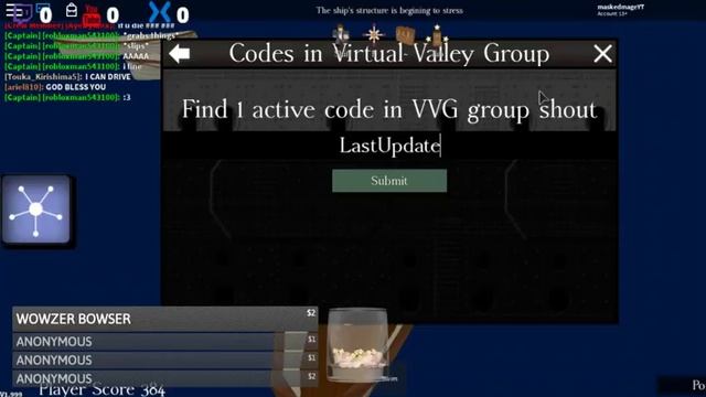 roblox titanic code *NEVER EXPIRES* смотреть онлайн