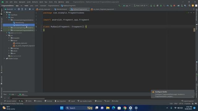 Lecture 19: Android Fragments смотреть онлайн