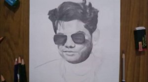 Jogesh Jojo Drawing / How To Draw Sketch Of Jogesh Jojo Step by Step / /Realistic Sketch Drawing