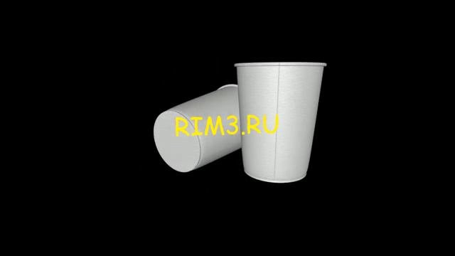 Видео для голограммы Ёмкость. Стакан 3Д.