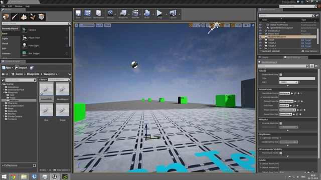 Burst weapon, Drag and weapon jamming in Unreal Engine 4 смотреть онлайн
