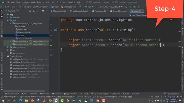Jetpack Compose Navigation in 5 steps #android #jetpackcompose