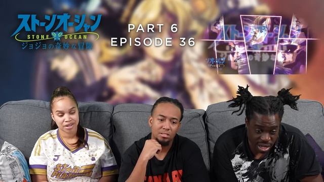 Made in Heaven, Part 1 | JJBA Stone Ocean Ep 36 Reaction смотреть онлайн