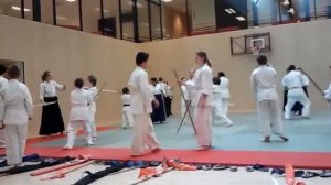 Aikido Ando wapentraining