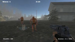 Zombie strike 2 крутая стрелялка с зомби и классной графикой