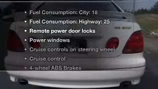 2002 Lexus GS 300 - Union City Ga смотреть онлайн