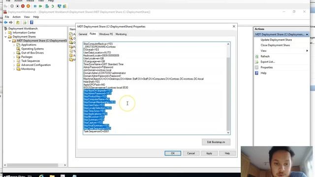 Installing and Configuring MDT for Windows 10 minimal touch deployments смотреть онлайн