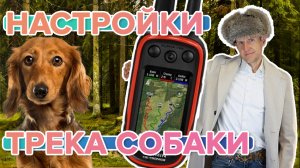 Удобные настройки трека собаки на охотничьих навигаторах Garmin Alpha 100