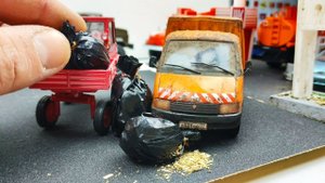 Моделька машинка Газель 3302 Росавтодор 1/43. Тюнинг и доработка масштабных моделей! Про машинки!