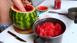 Подсвечник из арбуза. Поделки из арбуза. Как вырезать фигуры из арбуза.