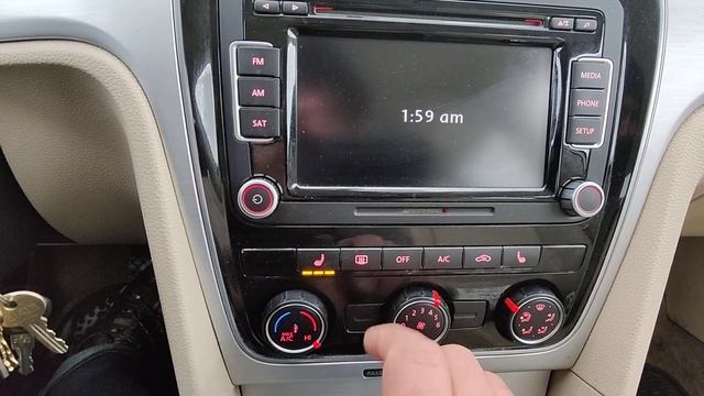 How to defrost Windows on Volkswagen Passat 2012 2013 2014 and 2015 смотреть онлайн