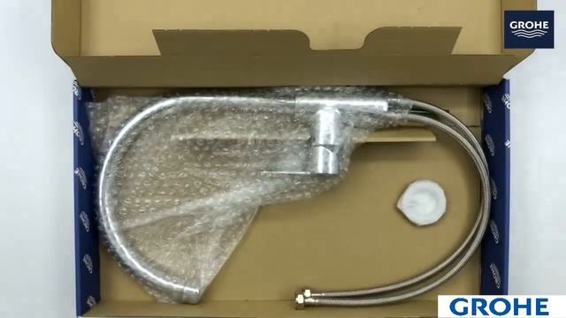 Кухонный смеситель Grohe BauEdge смотреть онлайн