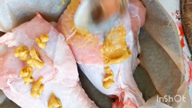 Крылья индейки запечённые в духовке смотреть онлайн