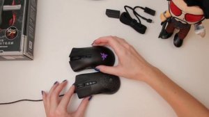 Беспроводная мышь Razer DeathAdder V2 Pro. Распаковка. Визуальное сравнение с "клоном" от A4Tech