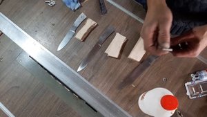 Нож из дисковой пилы Самый простой кухонный нож