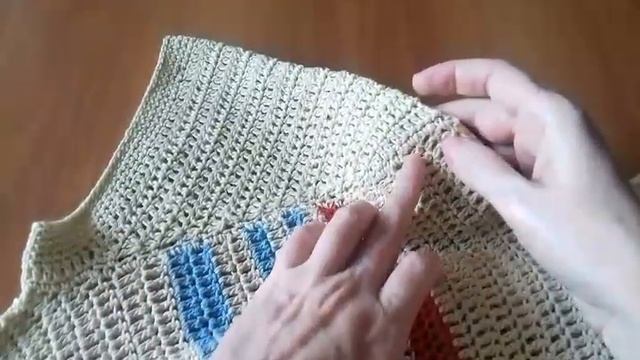 МУЖСКАЯ, ЛЕТНЯЯ ФУТБОЛКА КРЮЧКОМ //Men's summer crochet t-shirt.