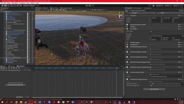 Recreating The Forest without Coding in Unity