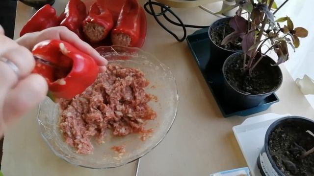 Фаршированный Болгарский Перец ?. Как приготовить. Очень вкусно. смотреть онлайн