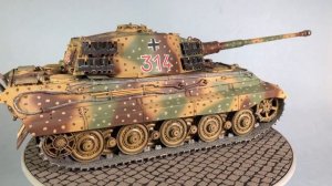 Модель танка Королевский тигр