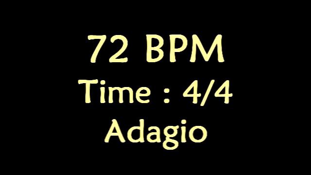 72 BPM Metronome Click Track on 4/4 смотреть онлайн