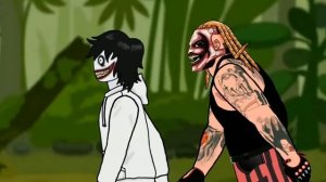 фенд против Джеффа часть 1 рисуем мультфильмы 2