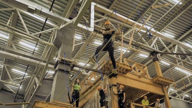 Этап "Верёвочный парк". Мисс Фитнес Тюмень 2019. смотреть онлайн