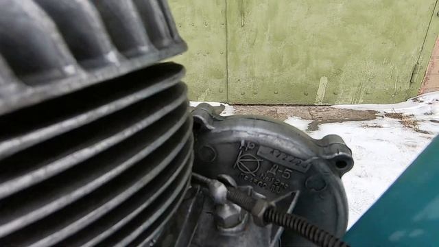 Мопед СССР Рига-5 . Запуск после восстановления . смотреть онлайн