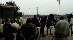 Последний день съёмок фильма"Джульбарс"