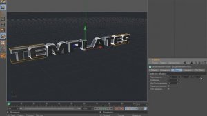 Как сделать простой и красивый 3D текст CINEMA 4D