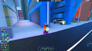 Играю в Roblox Jail Break за полицейского.