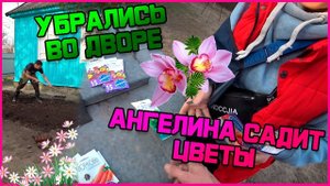 САДИМ ЦВЕТЫ В МАРТЕ / ВСКОПАЛ ГРЯДКИ / УБРАЛИСЬ ВО ДВОРЕ / ПОЛИСАДНИК С ЦВЕТАМИ / НАШ ДОМ В ДЕРЕВНЕ