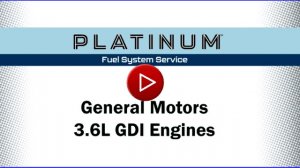 Сервис топливной системы BG Platinum GM 3.6L_ Video