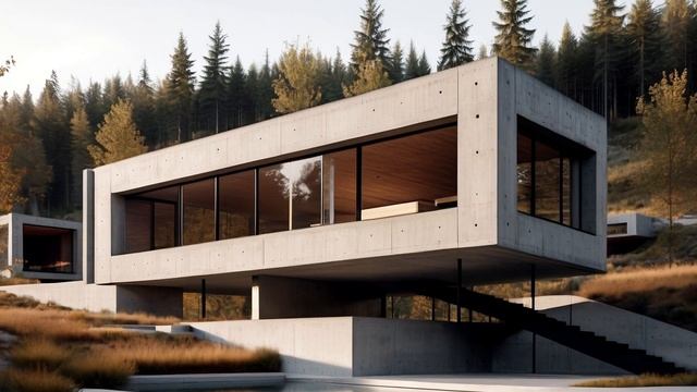 Embracing Simplicity: The Allure of Minimalist Concrete Houses смотреть онлайн