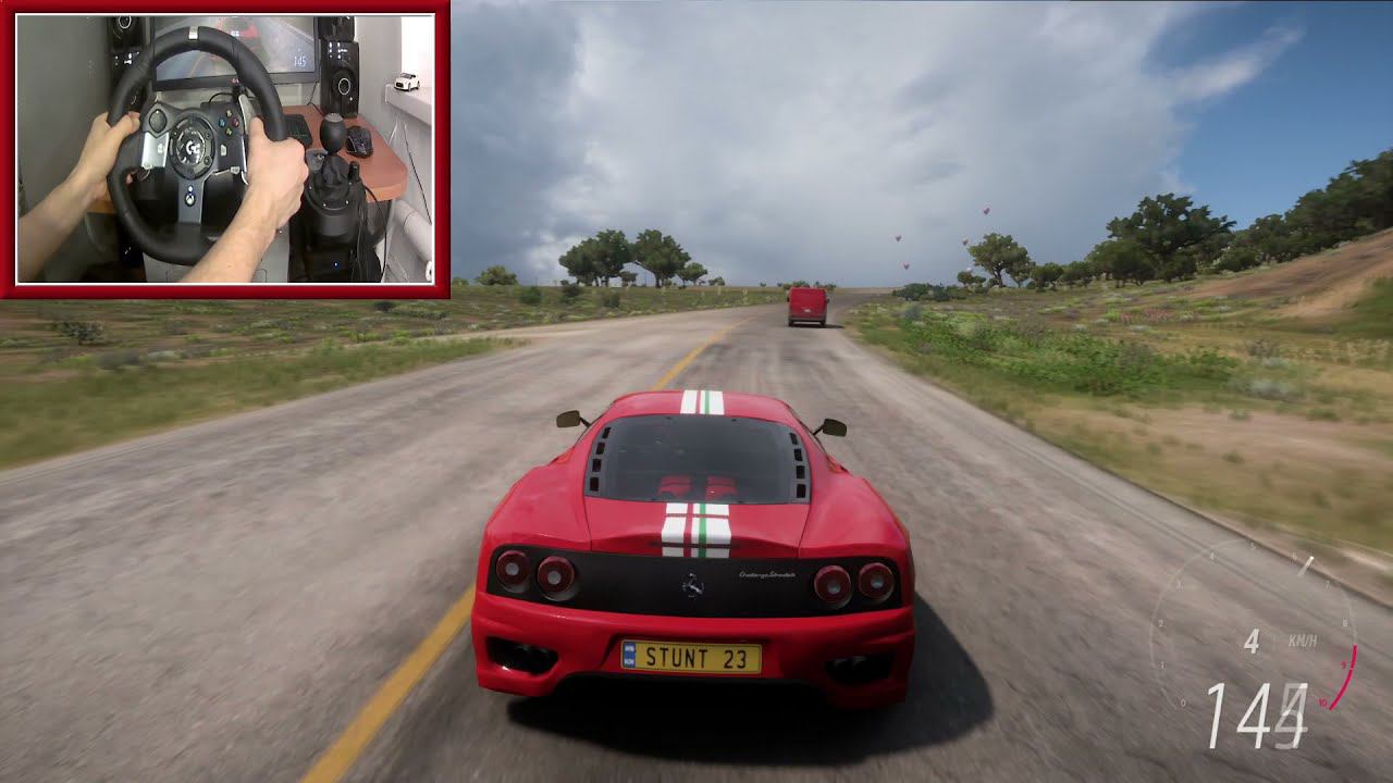 Ferrari 360 * Forza Horizon 5 -Logitech g920 gameplay