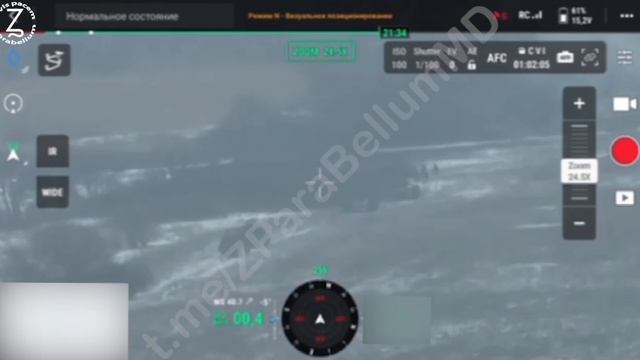 Подрыв танка украинской колонны на мине смотреть онлайн