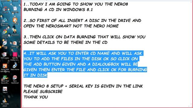 Burning disc using nero8 смотреть онлайн