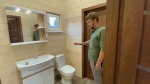 Одноэтажный дом 8х8 с удобной планировкой/Обзор популярного проекта с усовершенствованиями.